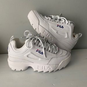 Brand new white filas